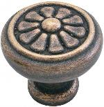Emtek
86095
Tuscany Bronze Petal Knob 1 in.