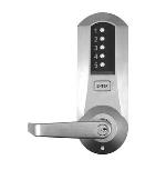 Simplex
504X
Pushbutton Cylindrical Lock w/ Knob or Lever Combination Entry-Key Override-Exterior 