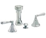 California Faucets4604Monterey Widespread Bidet Set w/ Lever Handles