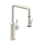 California FaucetsK10_103SQDavoli Pull-Down Kitchen Faucet Quad Spout w/ Squeeze Style Sprayer